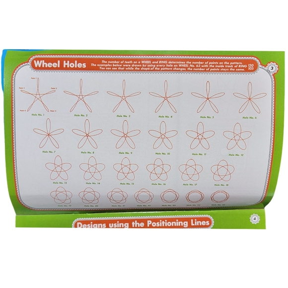 The Original Spirograph Deluxe Design Set Art Craft Toy - Picture 9 of 12